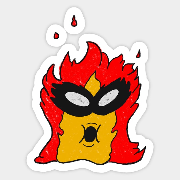 FryGuy Sticker by Wonderflea Weird 